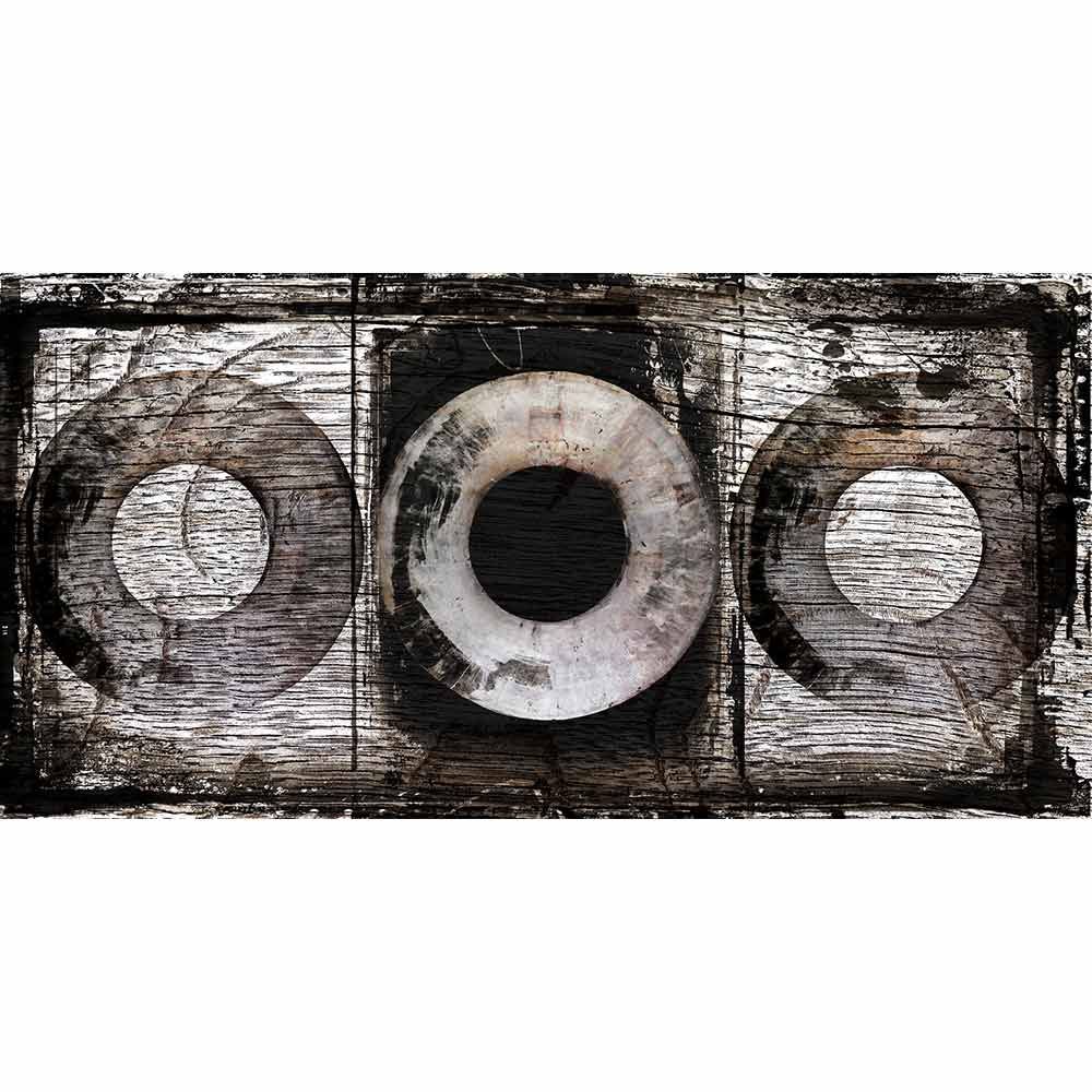 3 Circles Brown 180X75Cm