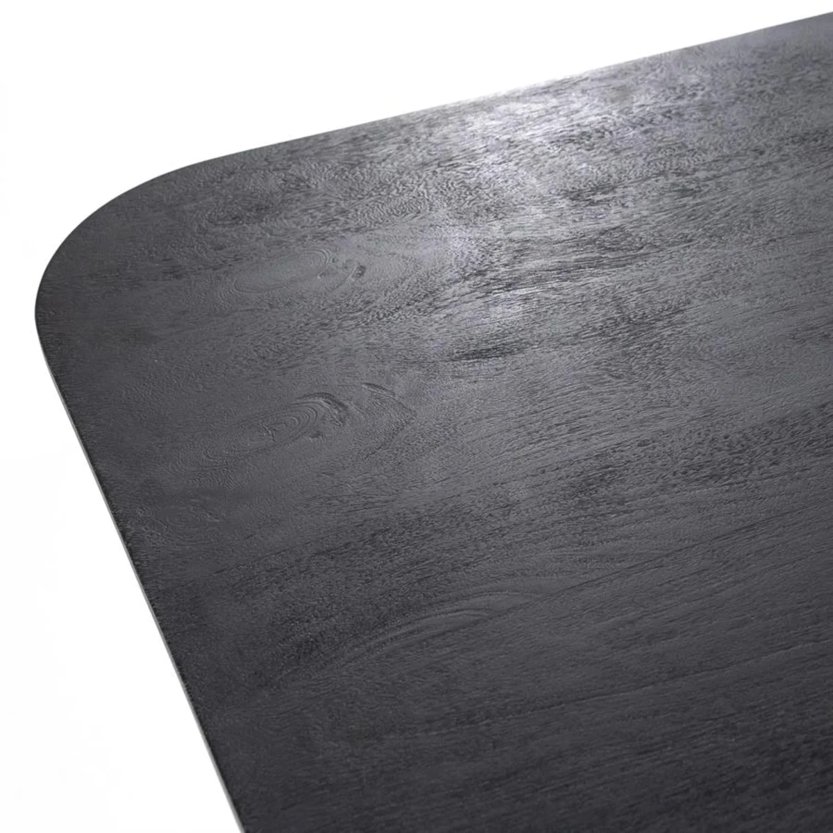 Aron 150x76 matbord 150x150x76 cm trä svart