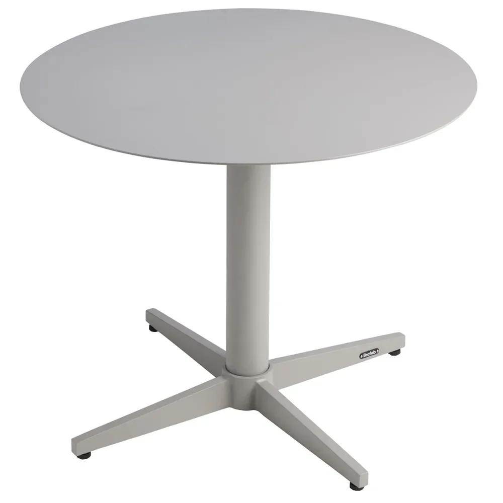 brafab, mill soffbord medium ø60cm - light grey