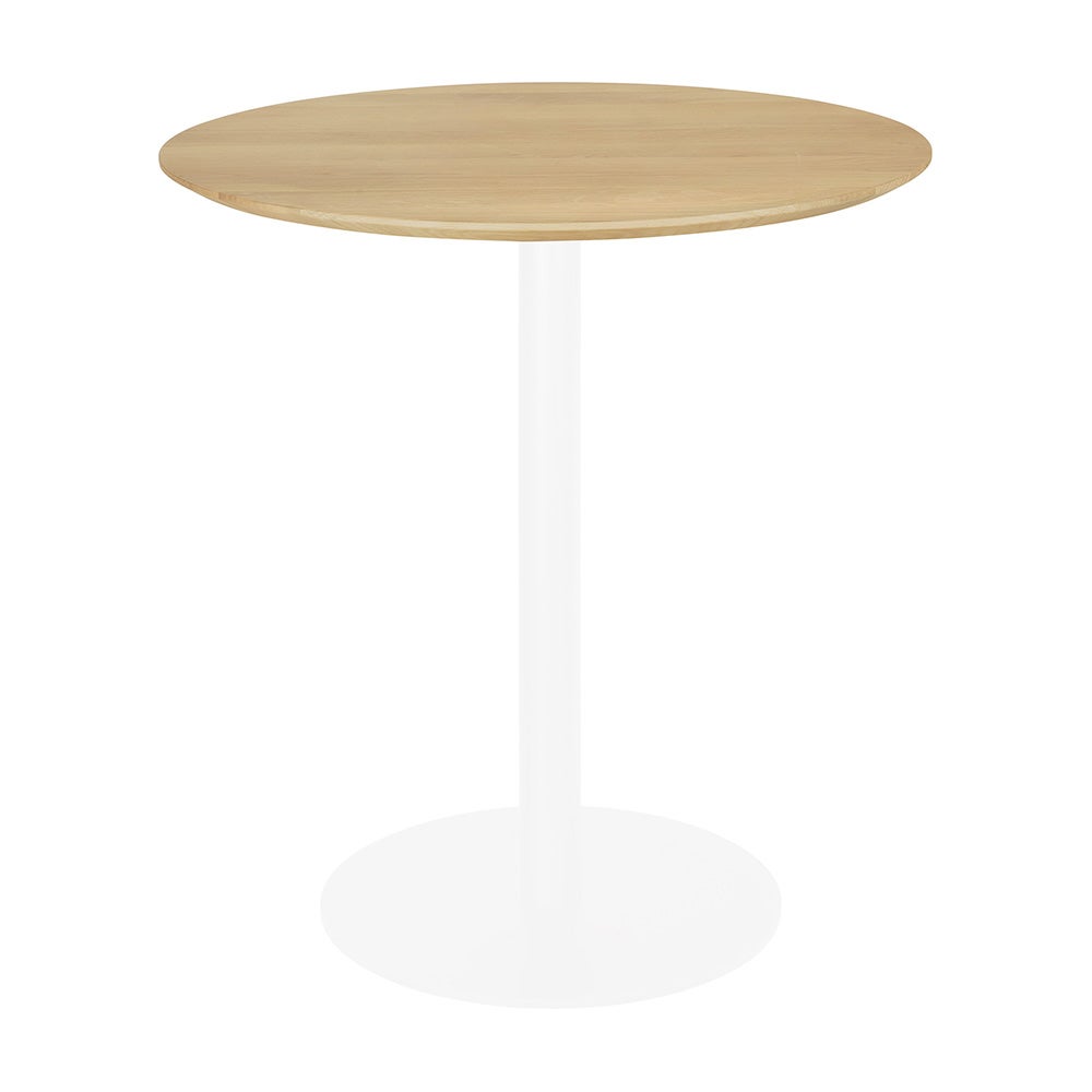 Blend Skiva till Matbord Lackad Ek Ø70cm