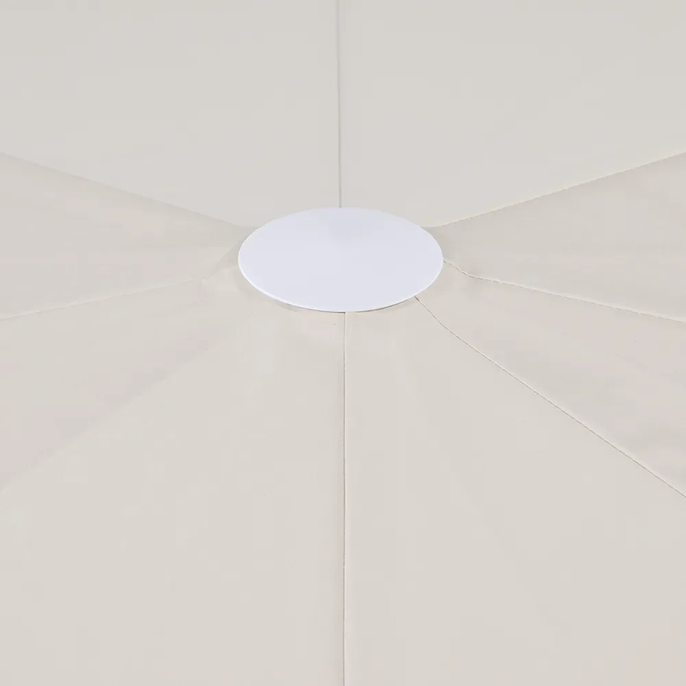 Smart parasoll 200 cm Kat.5 604 Cereal matt white