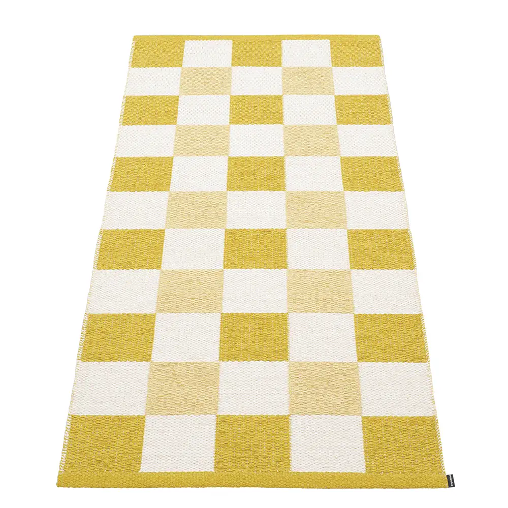 Pix matta 70x160 cm Mustard/Vanilla/Pale Yellow