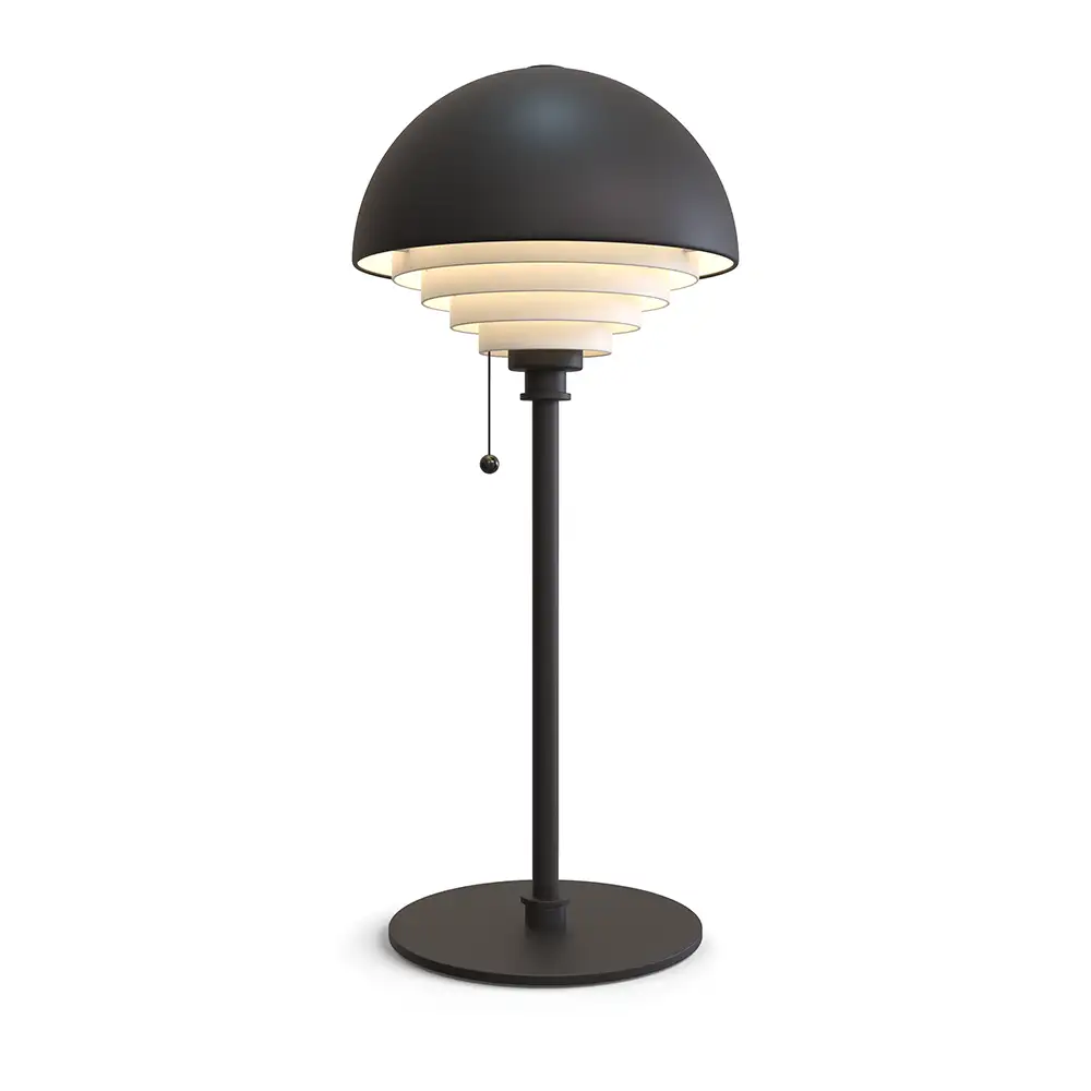 Herstal Motown bordslampa svart E27