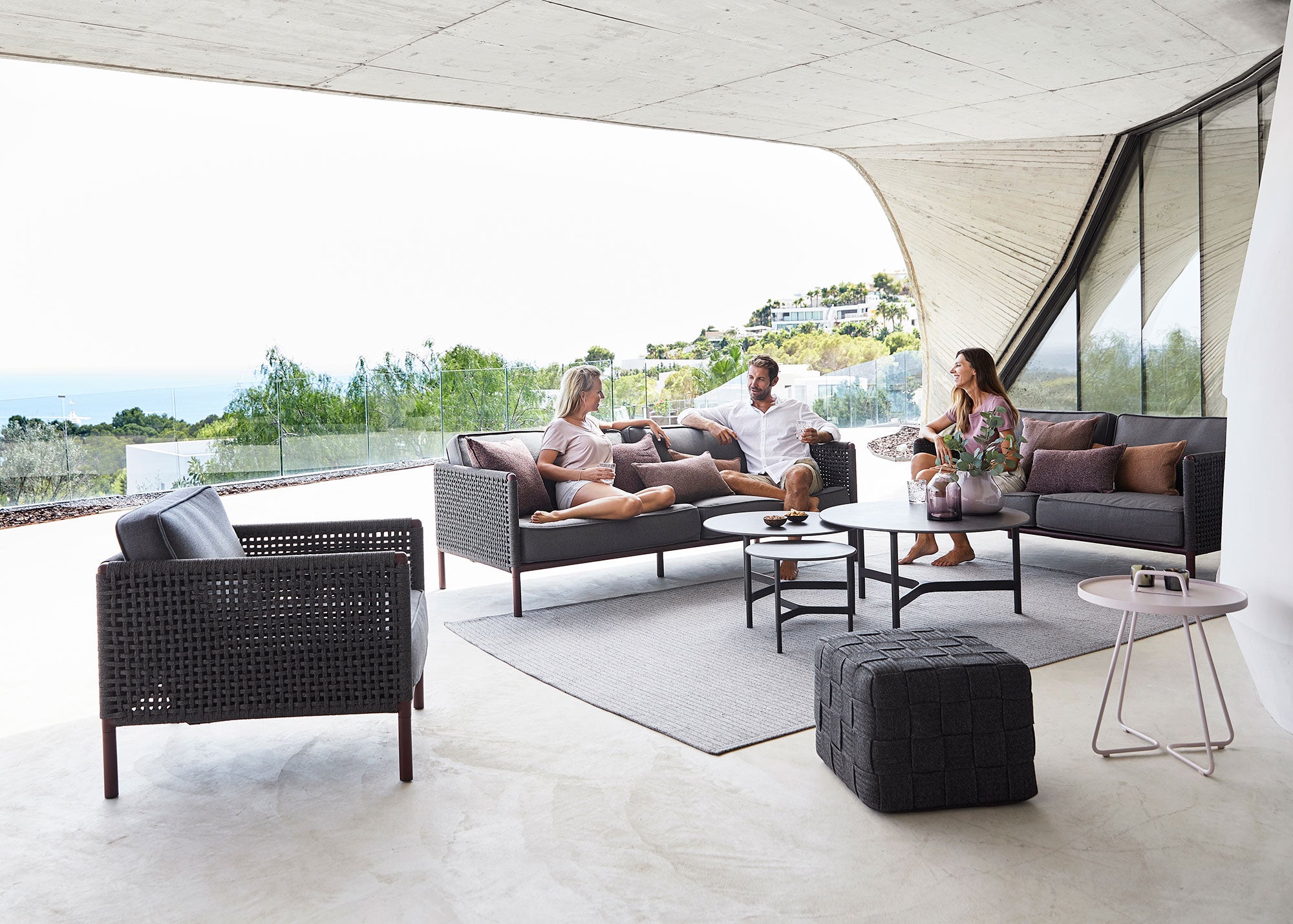 Encore Loungefåtölj Dark Grey/Lava Grey 