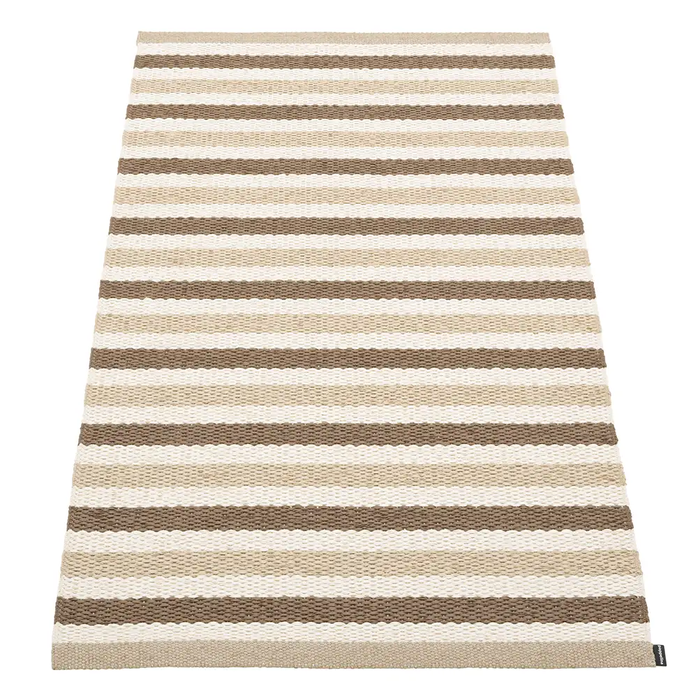 Produktfoto för Pappelina Teo matta 70 cm x 120 cm, brown/beige/vanilla