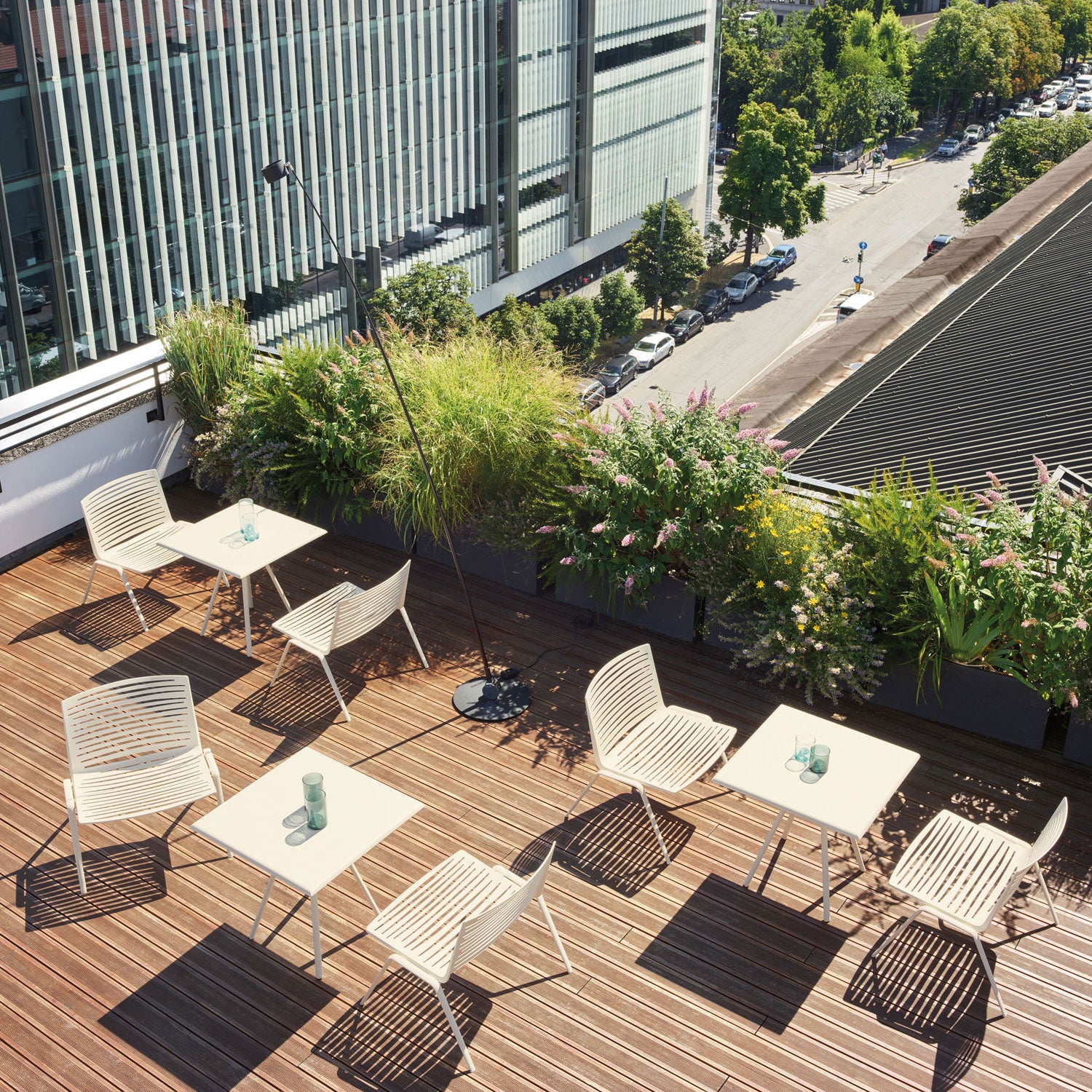 Zebra fåtölj Light Blue