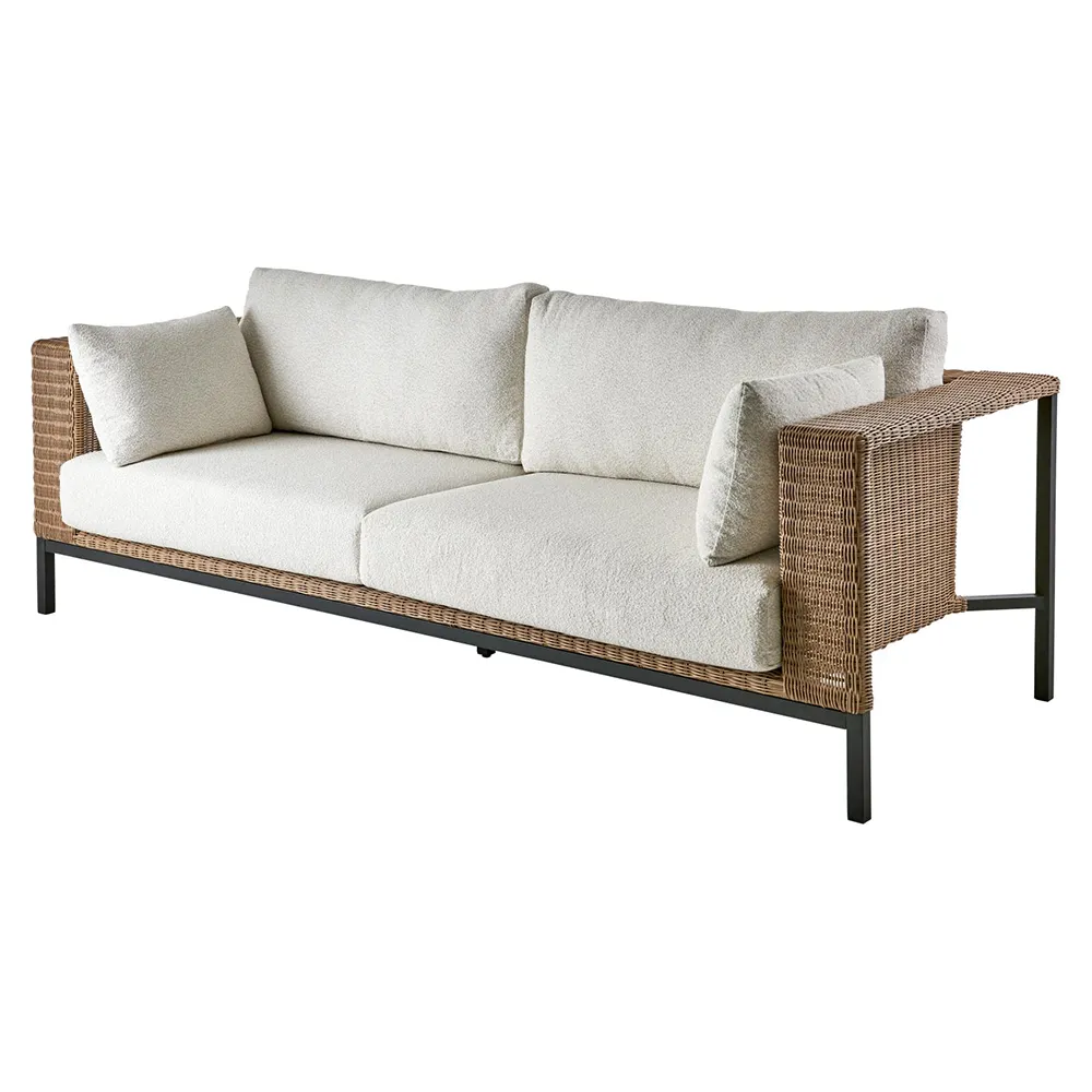 Brafab, Shell Soffa Teddy Rice/ Black