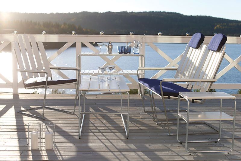 L105 Avlastningsbord Vit