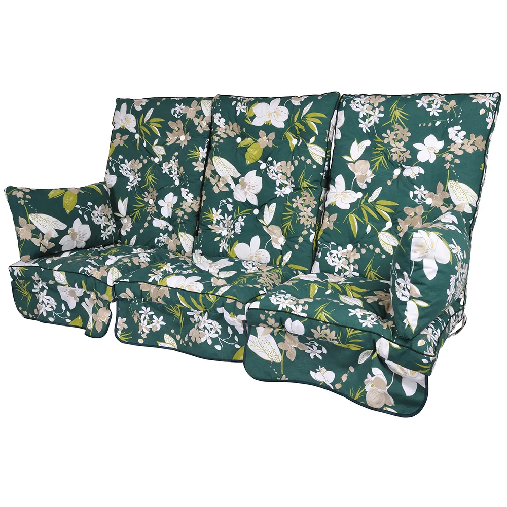 Fritab, Hammockdynor Hög Rygg Green Botanical