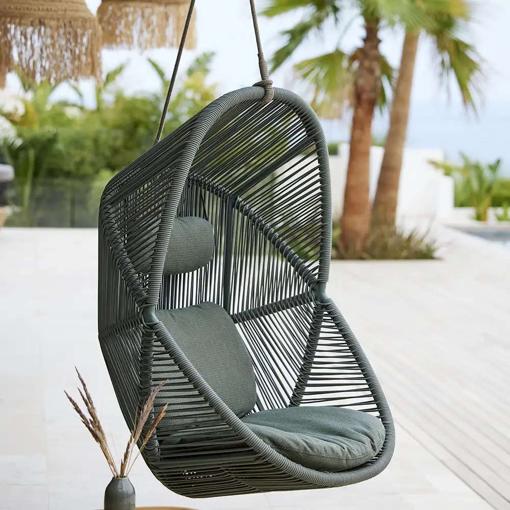 Hive hängande stol Dusty green, Weave