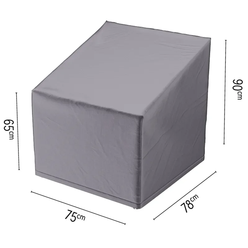 Möbelskydd fåtölj hög rygg 75x78cm 