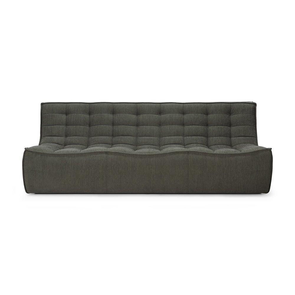 Ethnicraft, N701 3-sits soffa Moss
