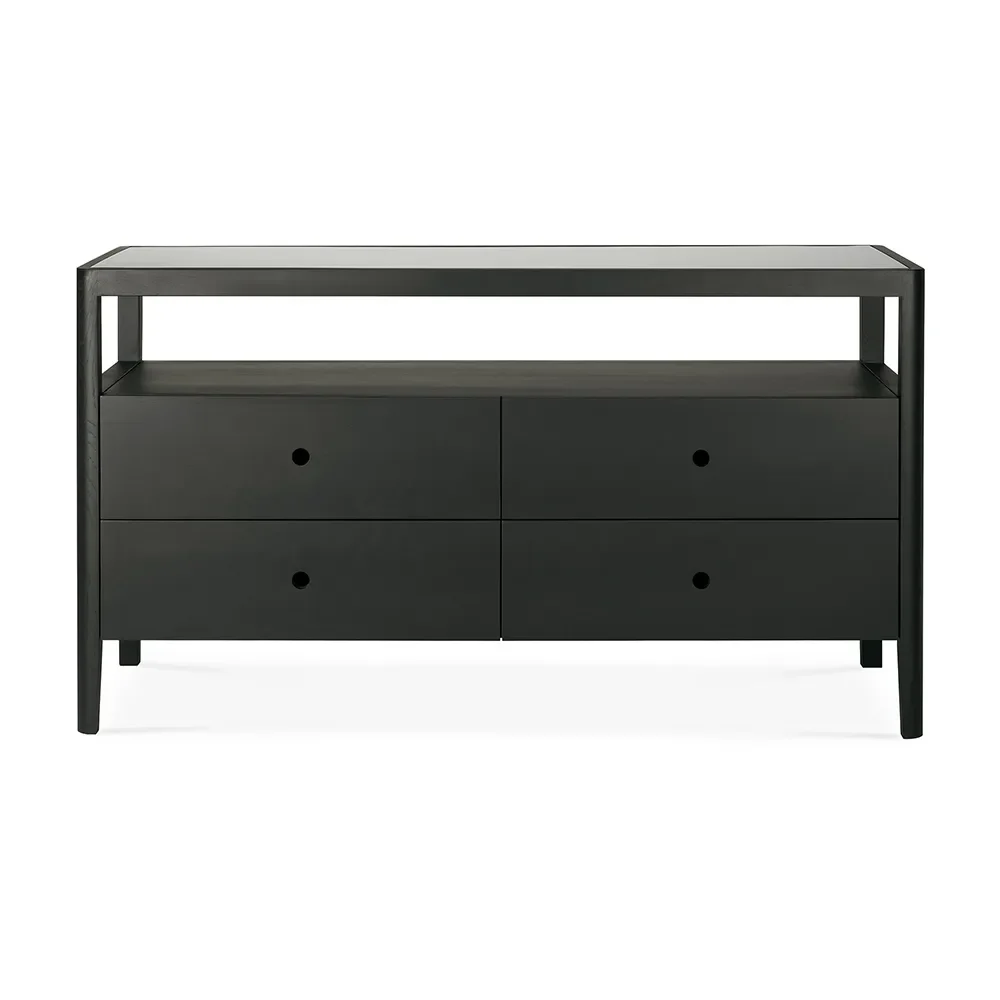 Ethnicraft, Spindle Byrå svartlackad ek