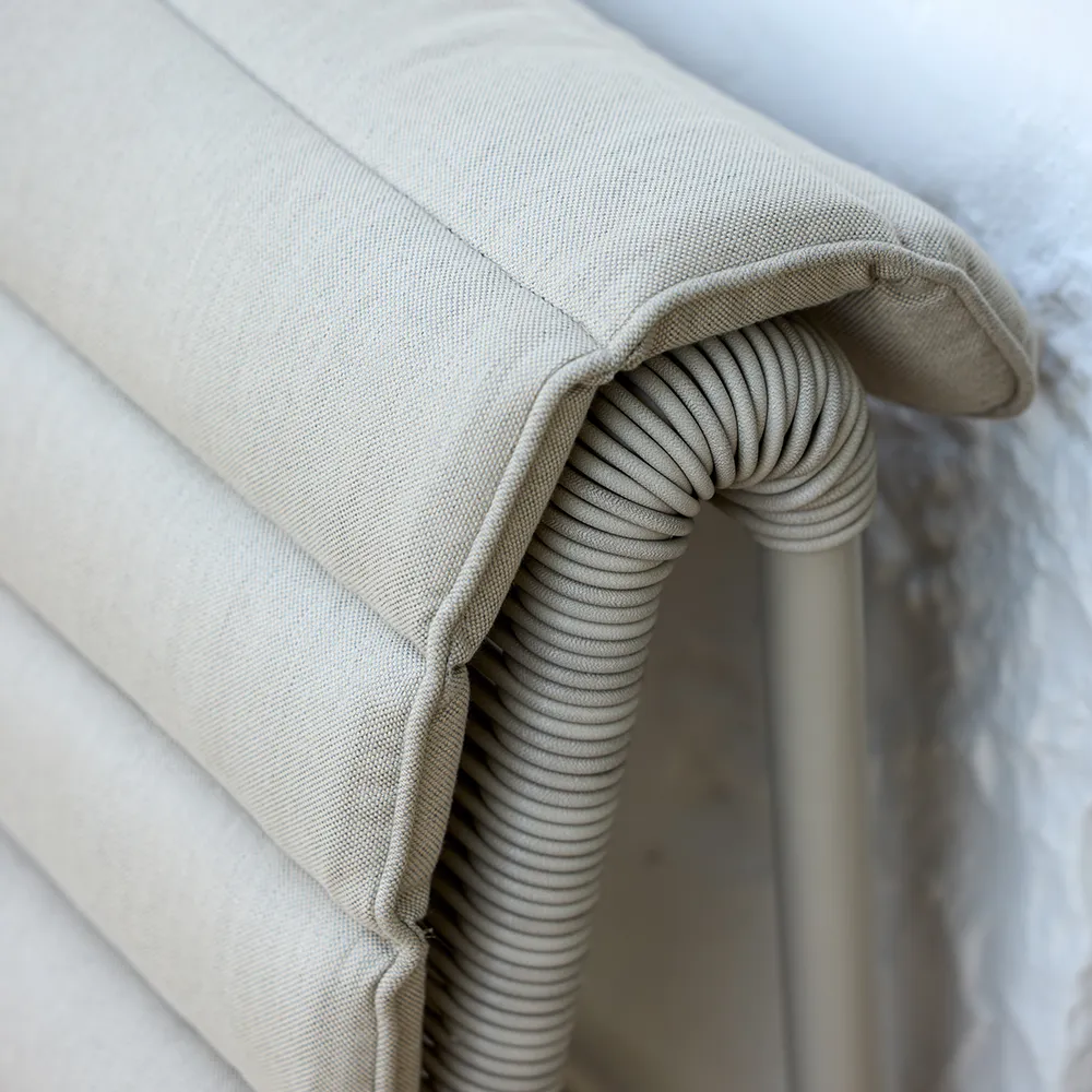 Al Dente loungefåtölj Weave Sand