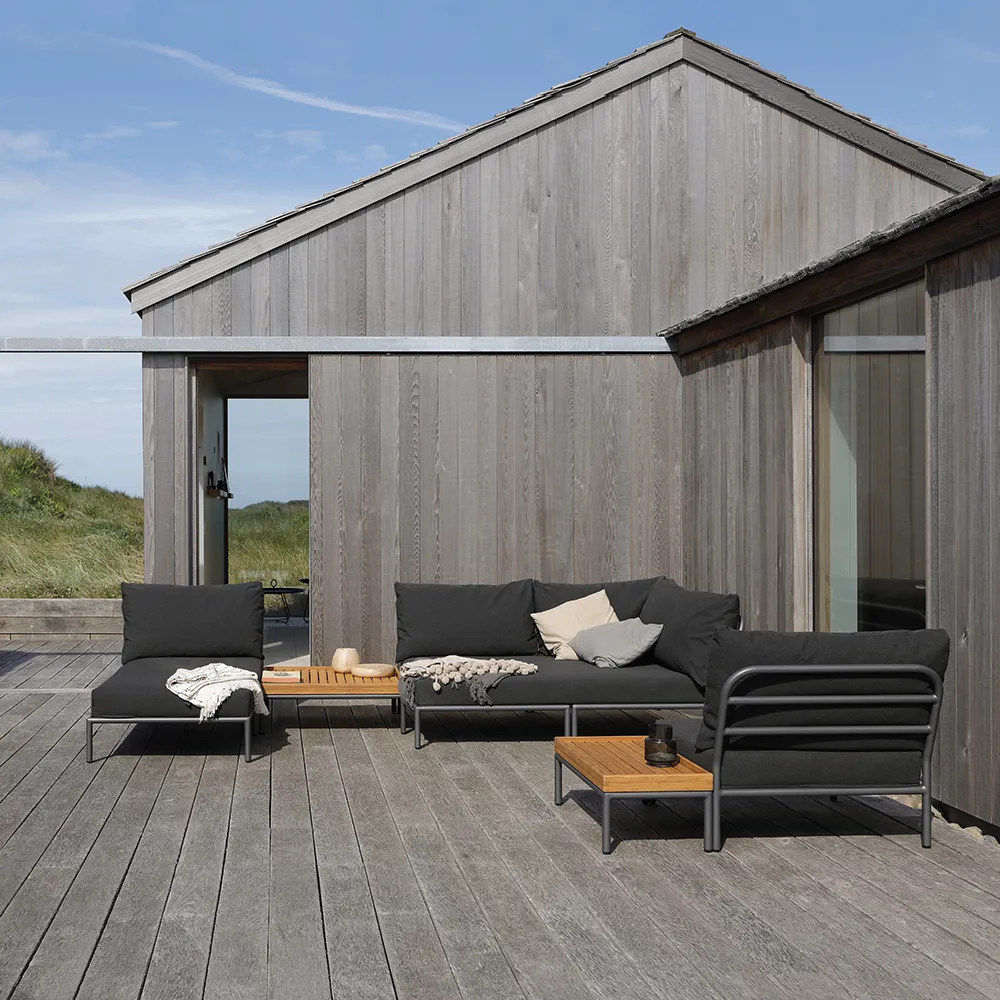 Alternativ bild 1 för Houe, Level 2 Fåtölj Moss/Dark grey