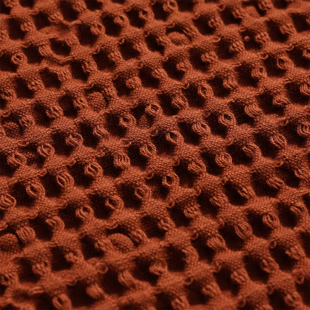 Badhandduk i Ekologisk Bomull Brown Clay