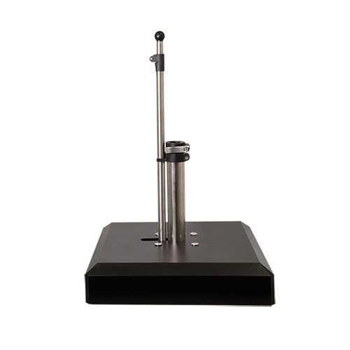 Parasollfot med hjul Alu-Vario 50 kg antracit 