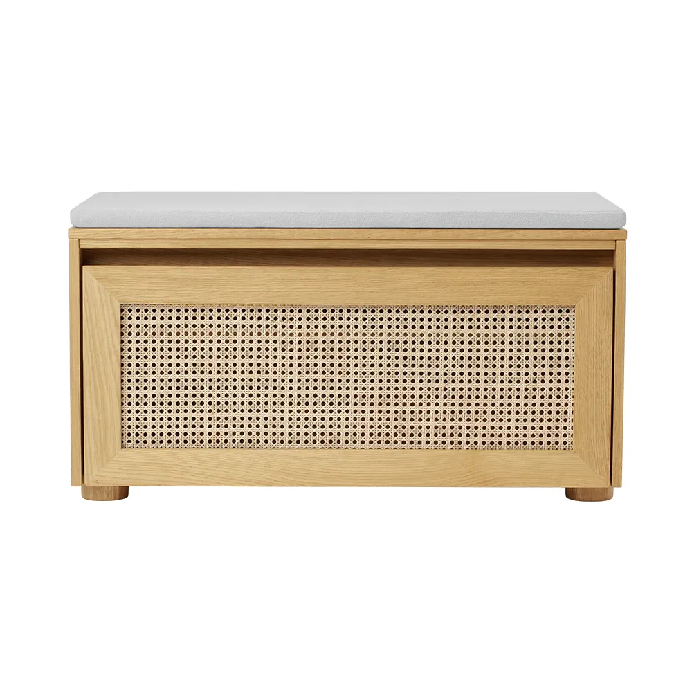 Förvaringsbänk Hideaway Cane – Sterling