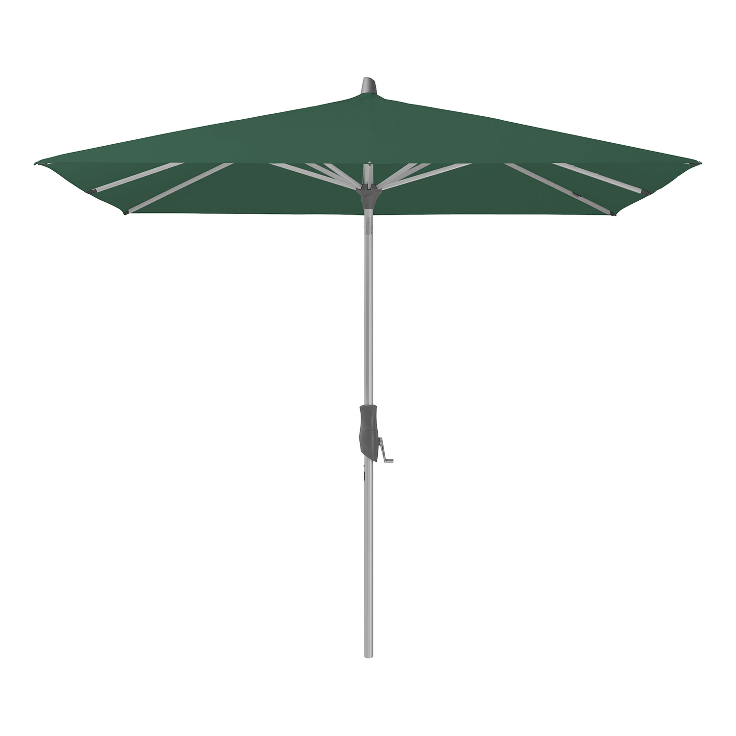 Alu-twist parasoll 240×240 cm cm kat.5 521 aloe