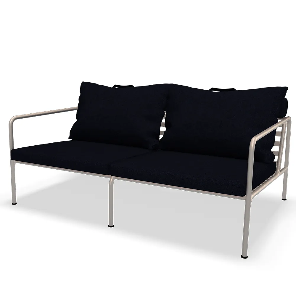 Houe Avon 2-sits soffa Indigo/White