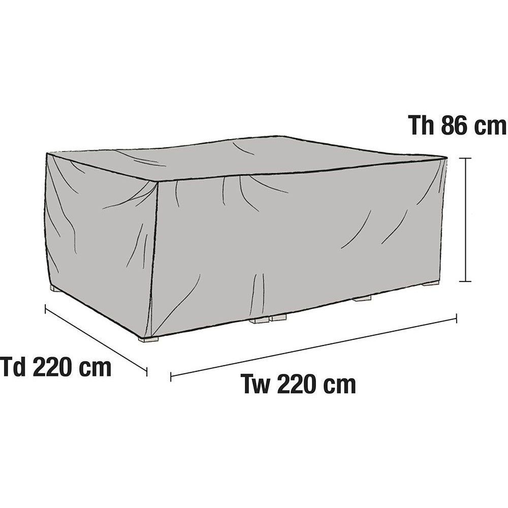 Brafab Möbelskydd 220 x 220 höjd 86 cm grått