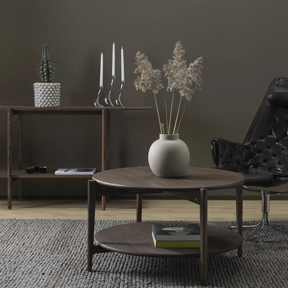 Leia Soffbord Brunoljad Ask 