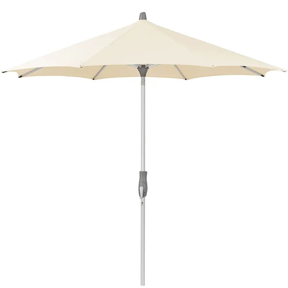 Glatz Alu-twist parasoll 300 cm cm offwhite