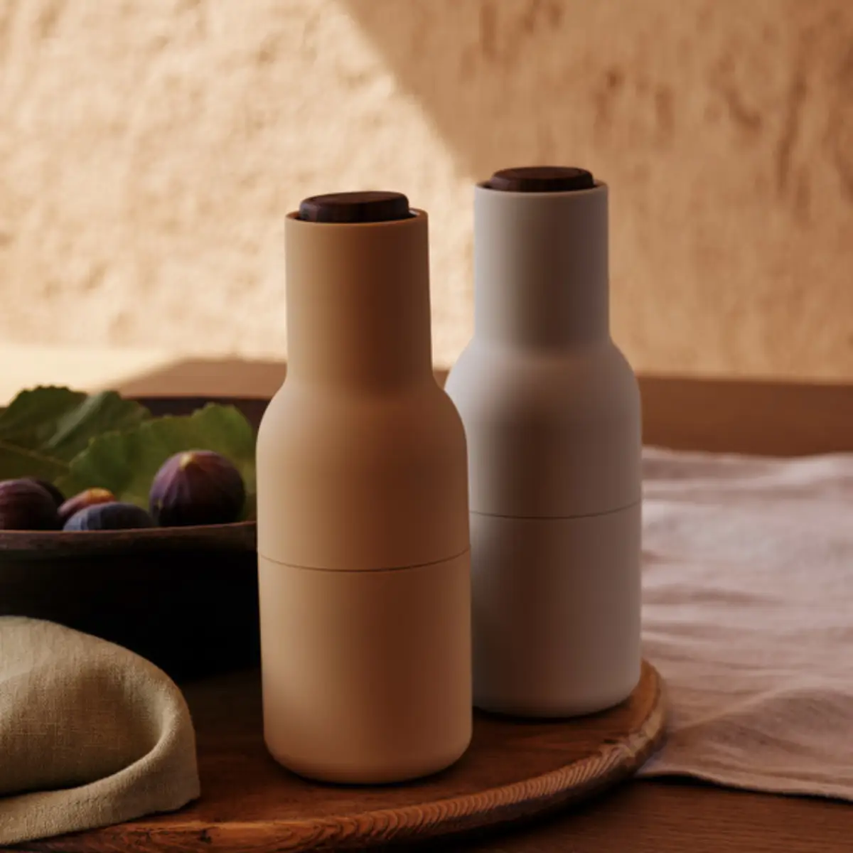 Bottle Grinder 2-pack Large - Barley / Walnut