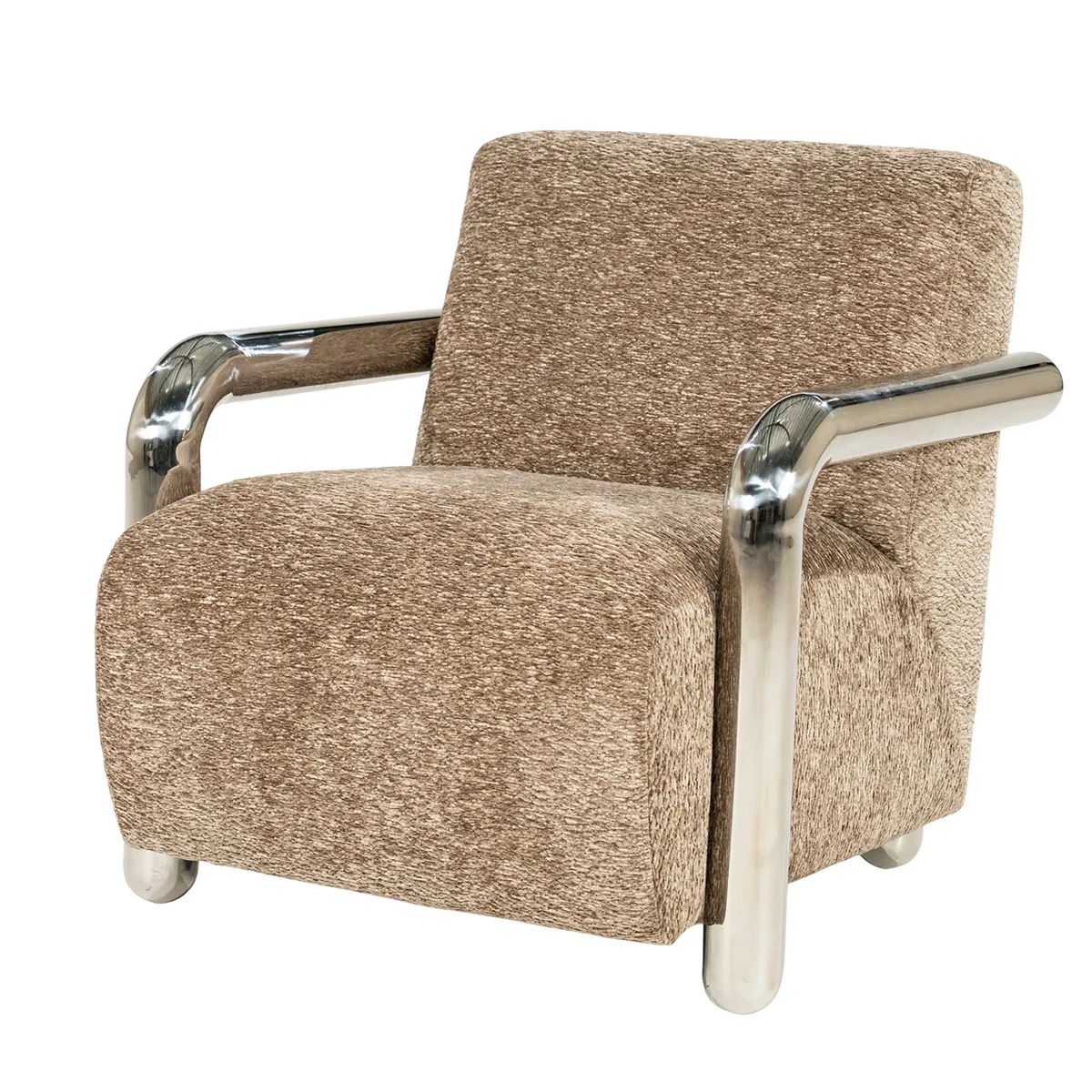 By-Boo, Fåtölj Chromette Taupe