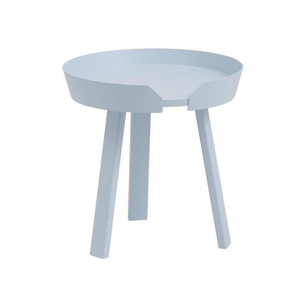 muuto, around soffbord ø45 cm- light blue