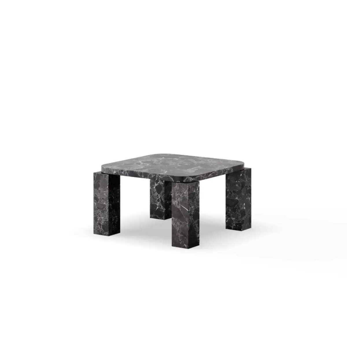 Atlas Soffbord 60x60 Costa Svart