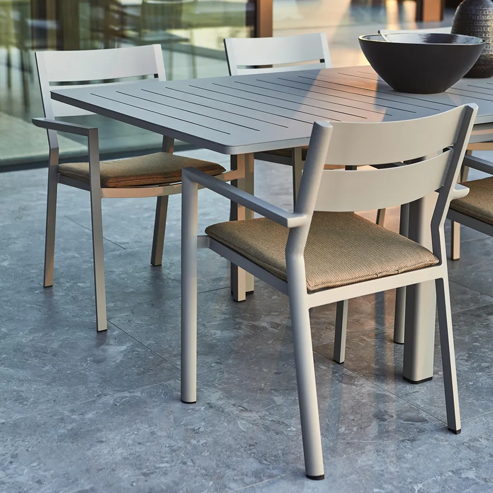 Lomma matbord 100x194-312 cm Khaki