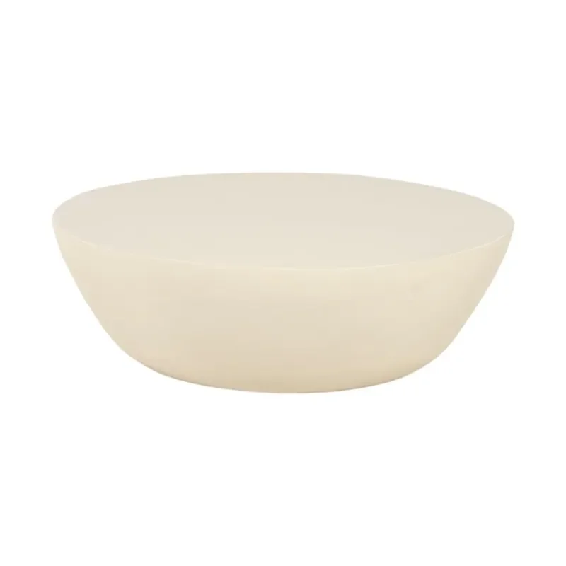 Canto large soffbord 80x80x25 cm järn taupe