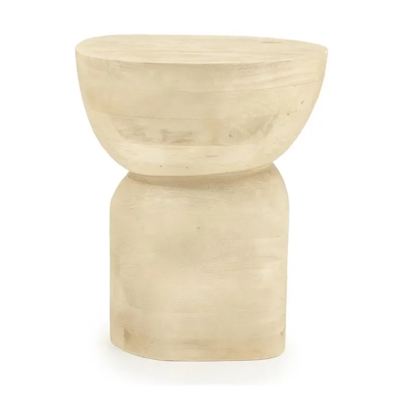 Side table Cobble - natural 37x30x46 cm