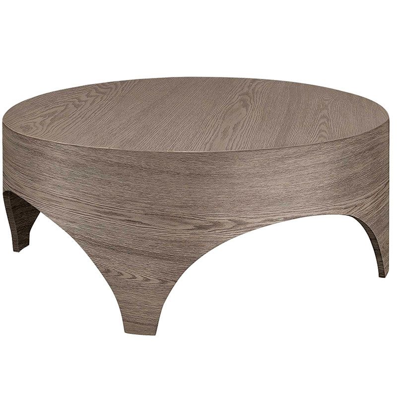 artwood, owen soffbord ø90 cm antikgrå