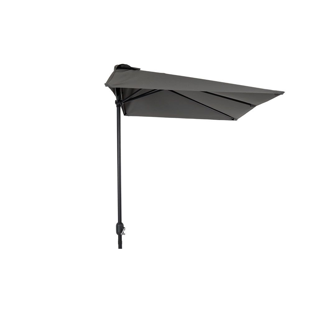 Brafab Cambre parasoll 130×250  cm antracit/grå