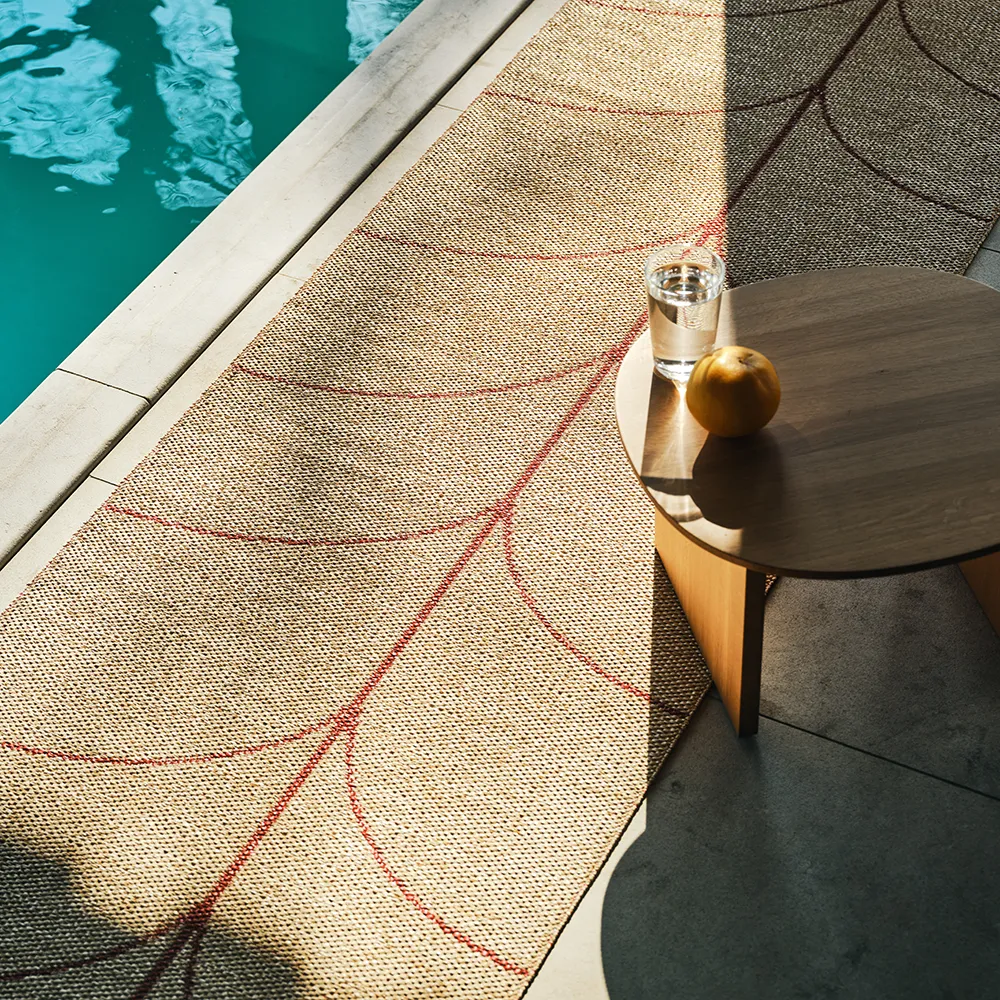 Vävd Matta Leif Berry 70x180 cm