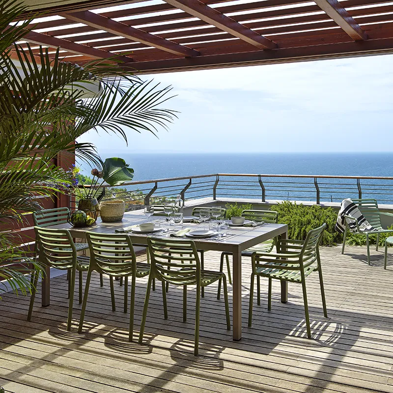 Doga karmstol Anthracite