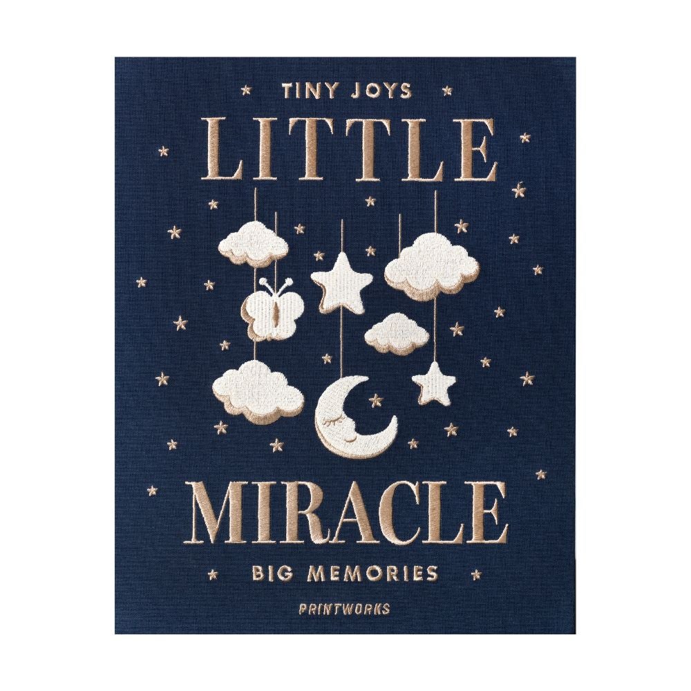 Broderat Fotoalbum - Little Miracle