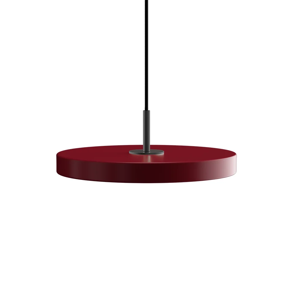 Asteria Mini Ø31 cm Pendellampa Ruby Red/Svart