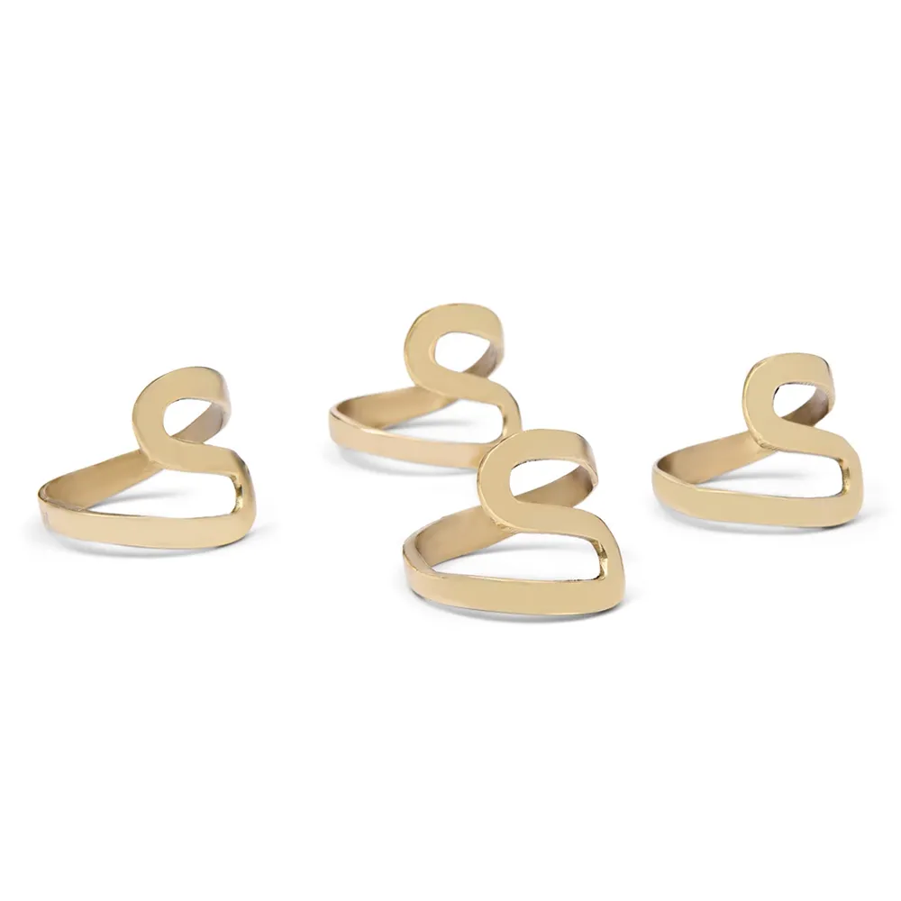 Riviera Maison, Roselle Servettringar 4 st