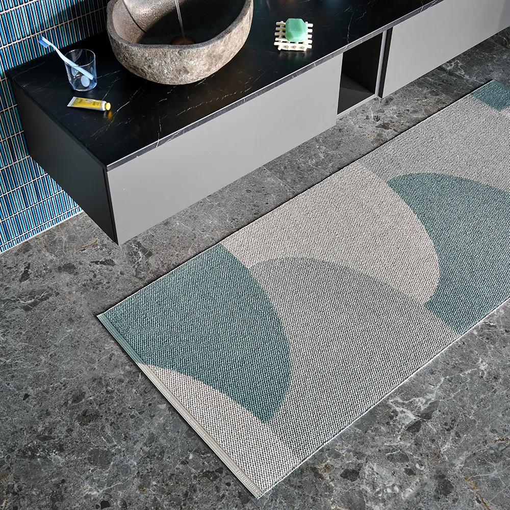 Hill matta Haze/Sage/Fossil Grey 70 x 90cm