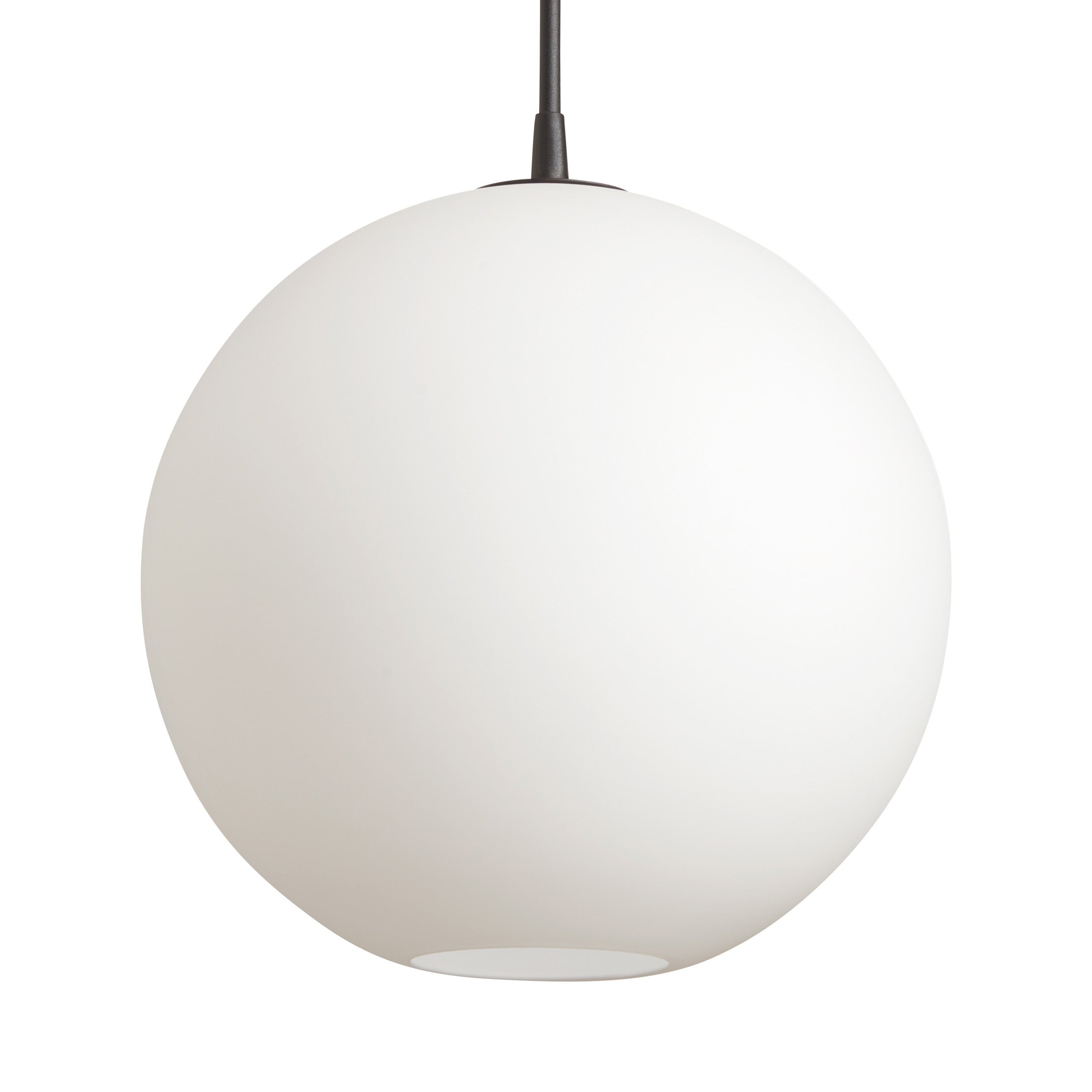 Capo pendel D350 Svartstruktur / Opalglas