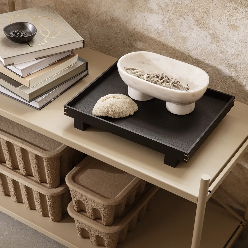 Marmorskål Alza Black