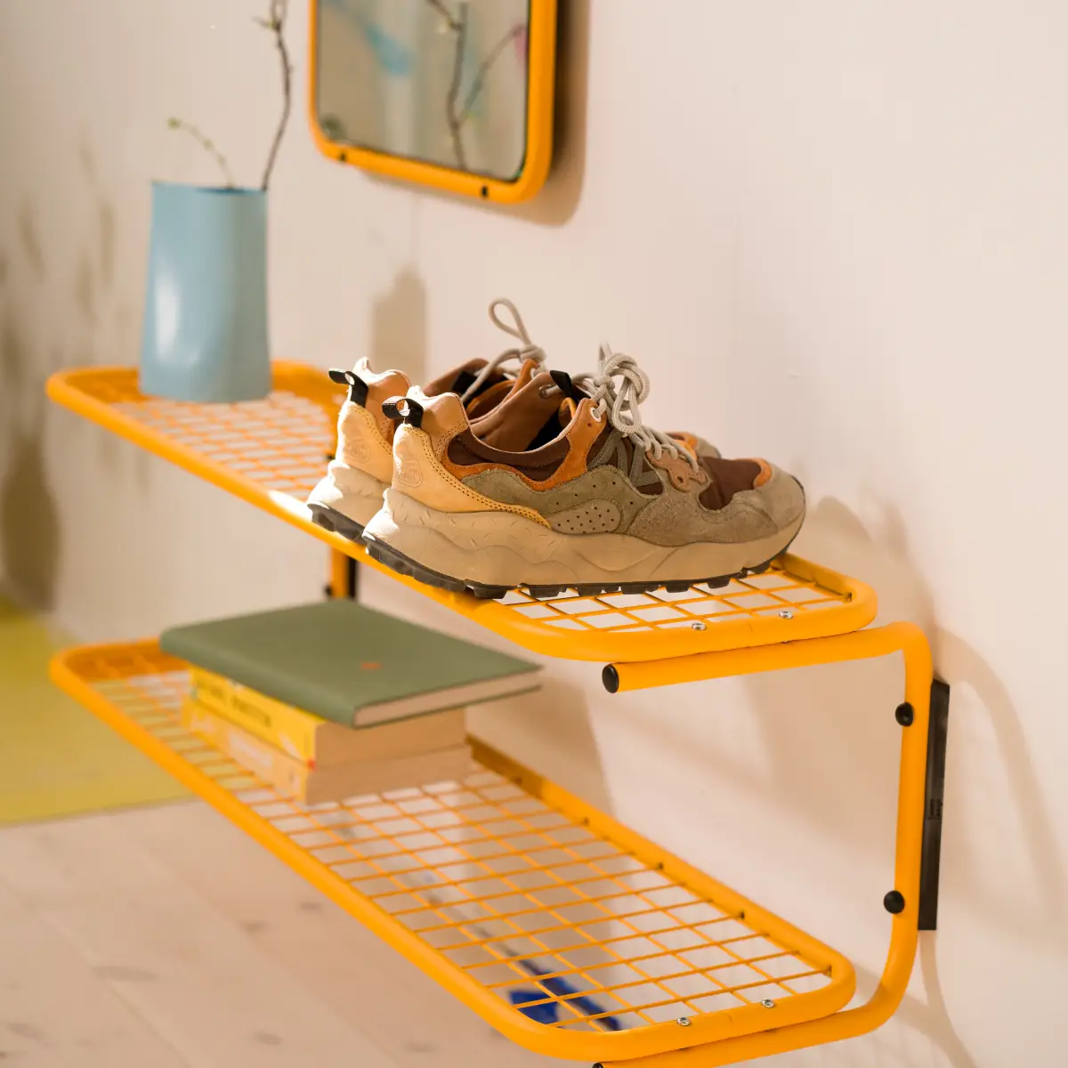 Classic skohylla 100 cm Sun Yellow Sun Yellow