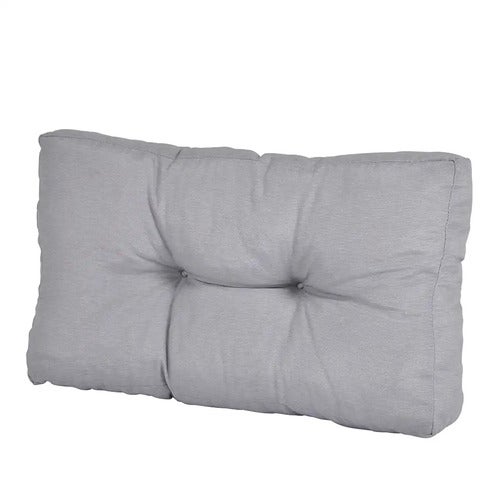 Ada ryggdyna B50-55 H38 cm Ljusgrå