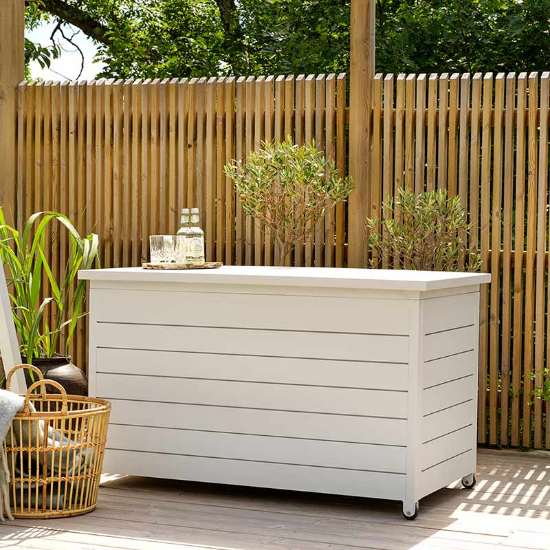 Gäster dynbox stor vit 