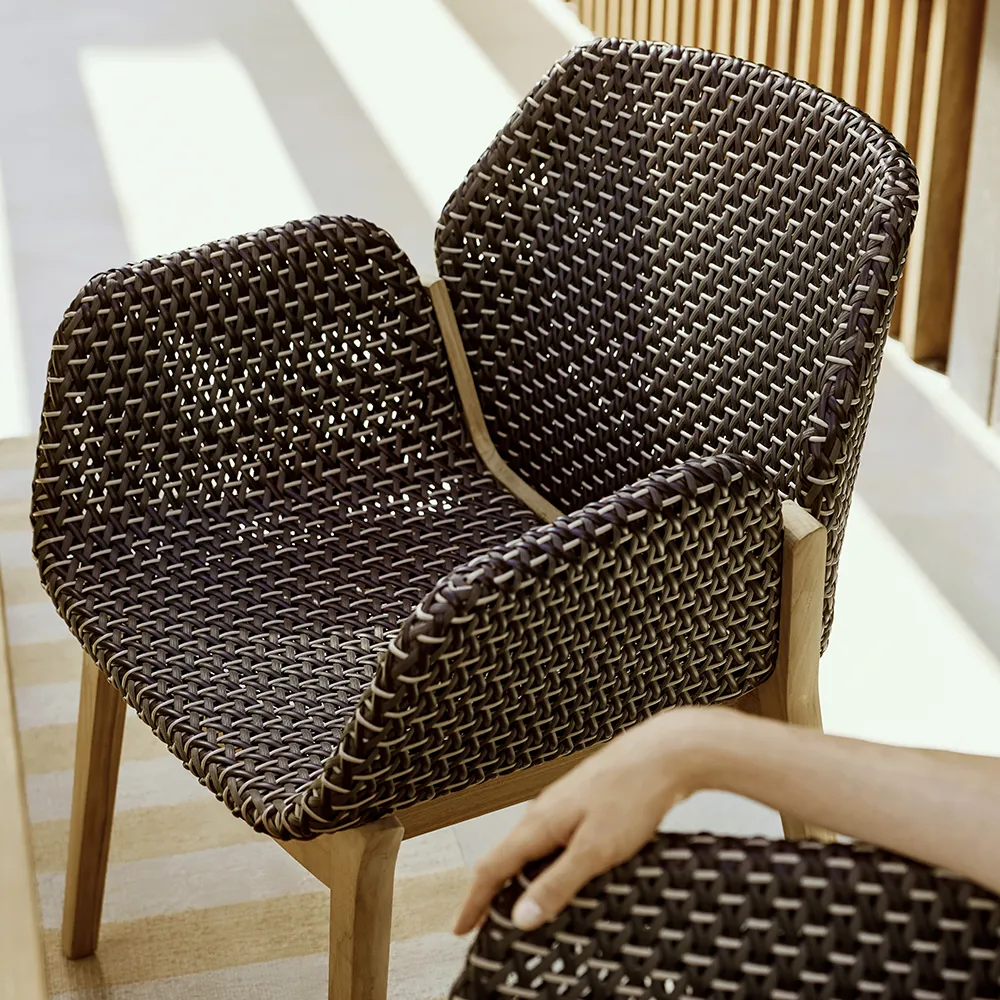 CALADIO fåtölj DF3 teak 0205 salak 0240