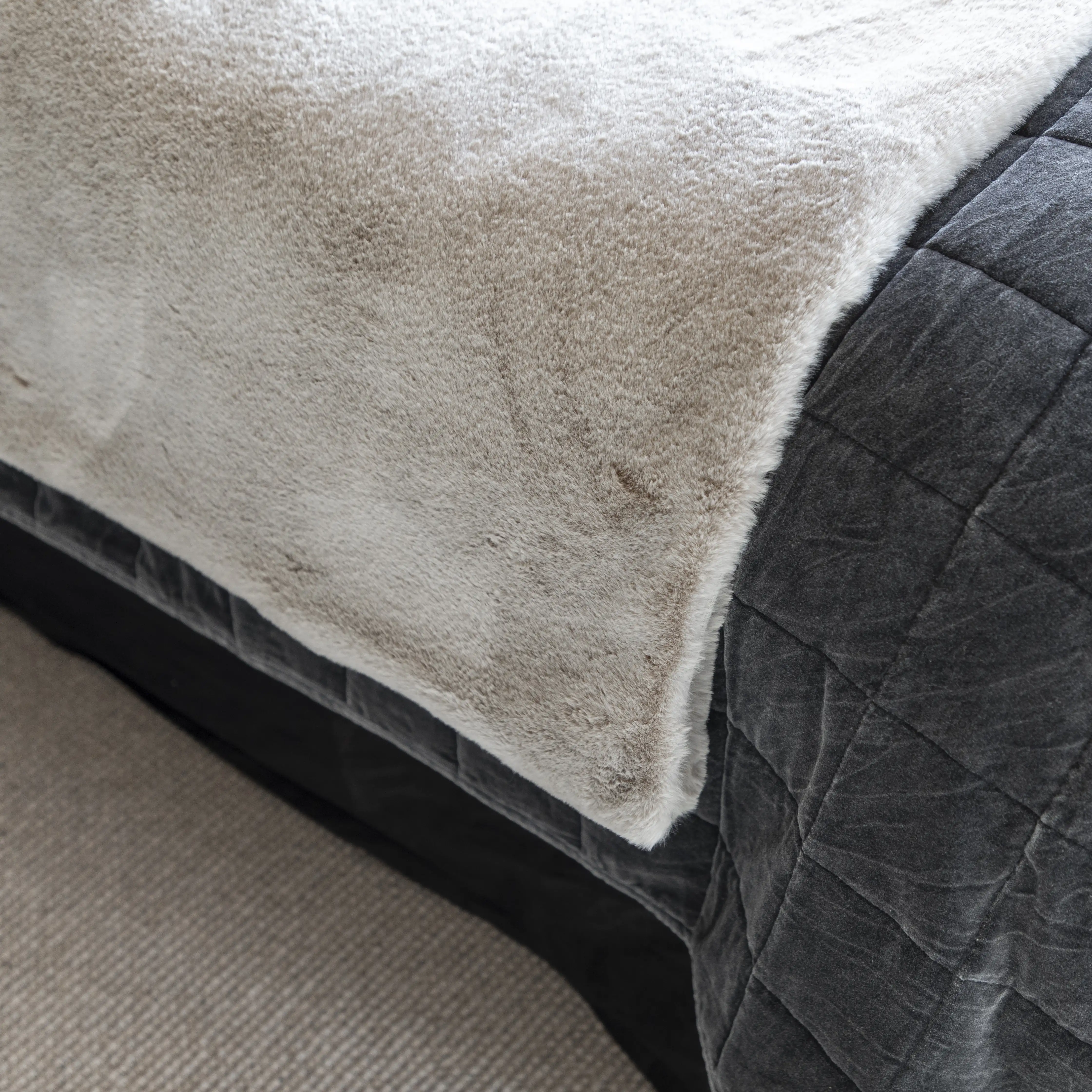 Pläd Celine cream 127x150 cm