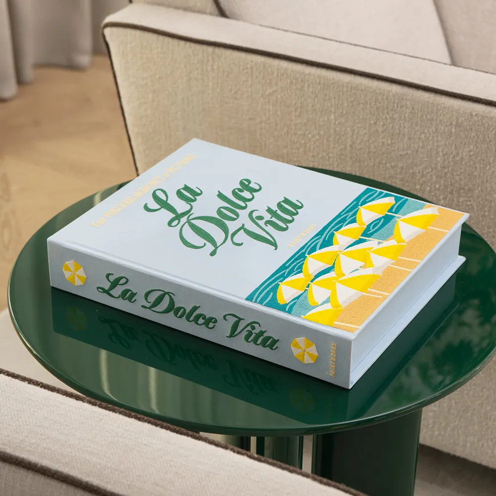 Broderat Fotoalbum - Dolce Vita